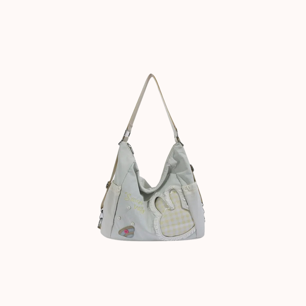 Lusette Bunny Patch Shoulder Bag