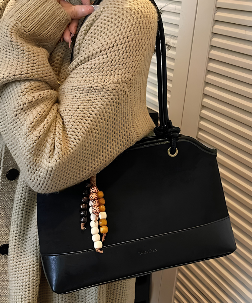 Zeref Textured Shoulder Bag