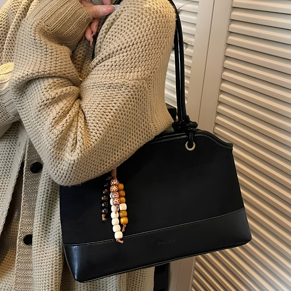 Zeref Textured Shoulder Bag