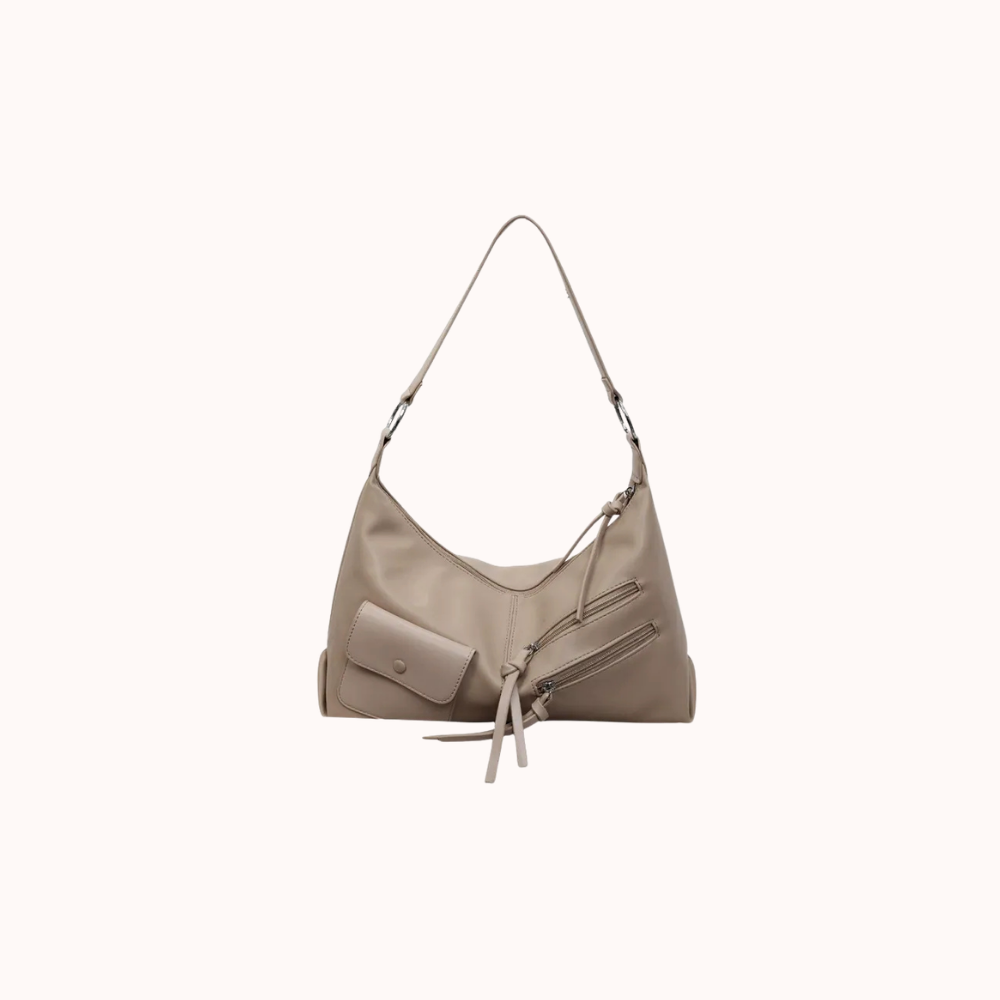 Tazielle Zip Pocket Shoulder Bag
