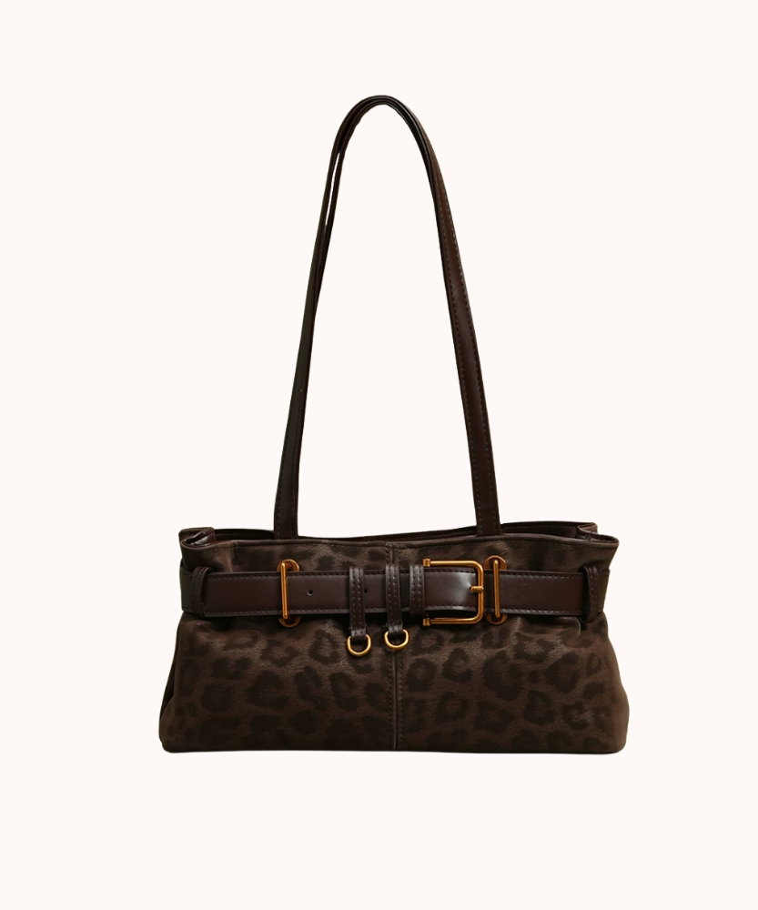 Veloura Suede-Look Shoulder Bag