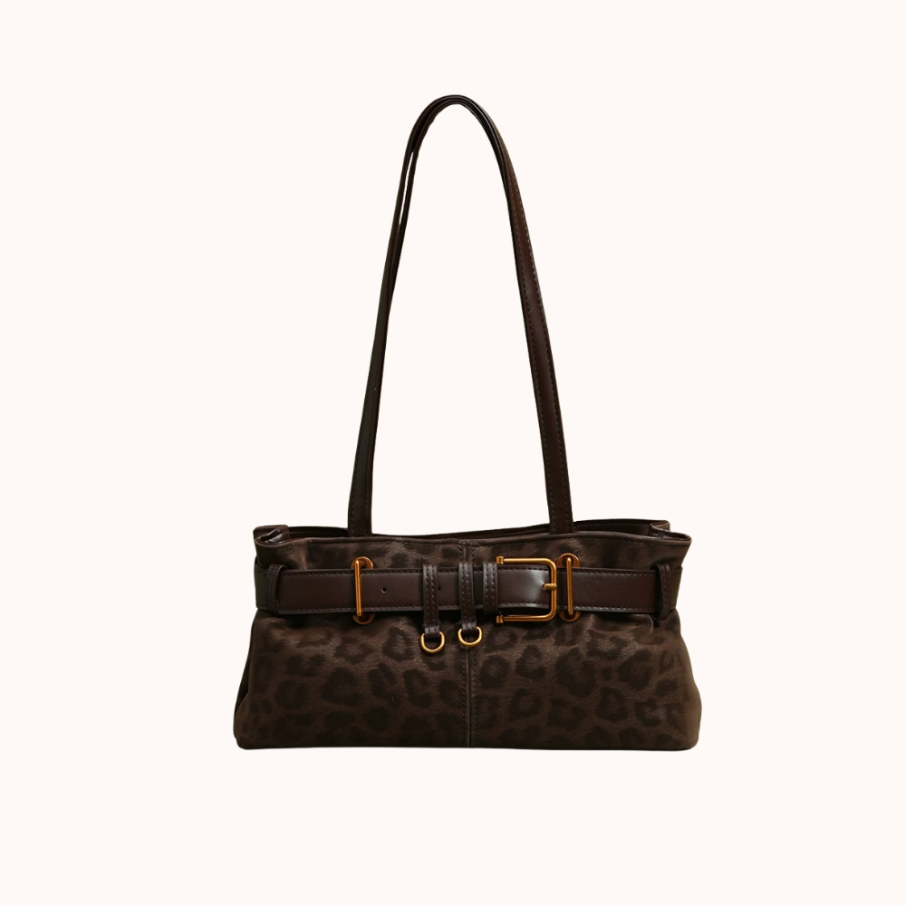 Veloura Suede-Look Shoulder Bag