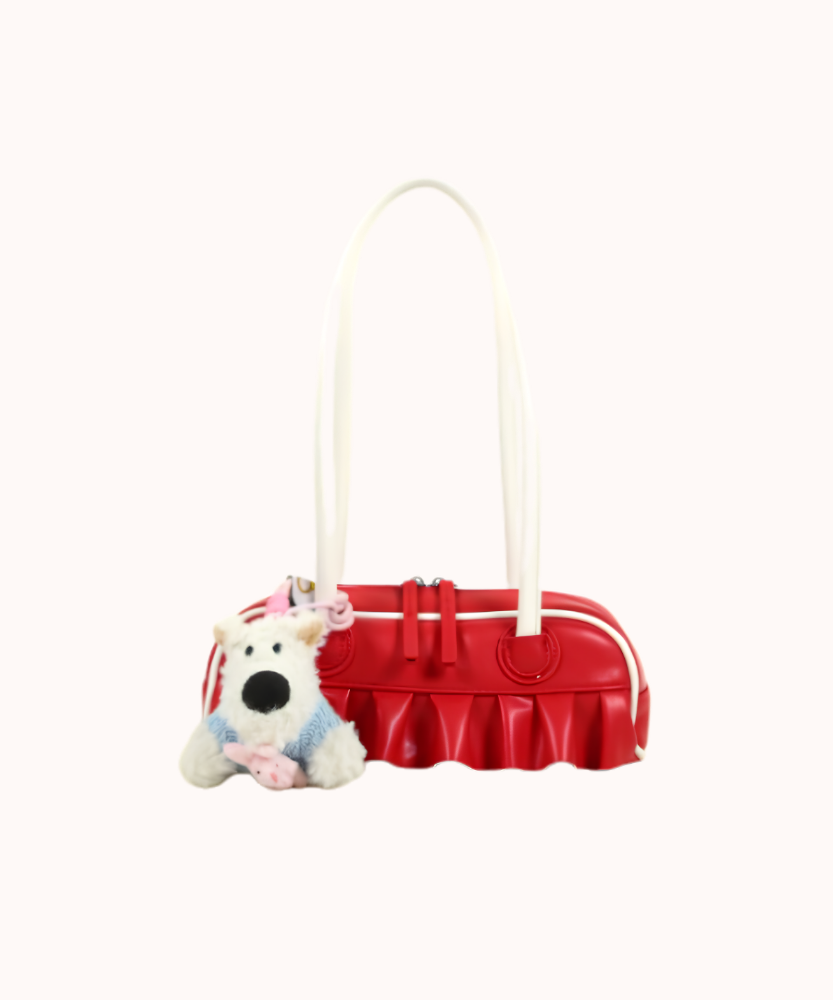Mavelle Ruffle Shoulder Bag