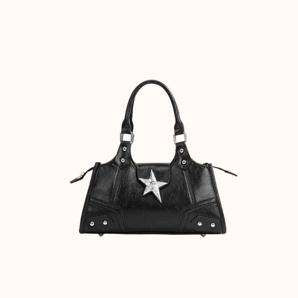 Feravia Star Stud Shoulder Bag