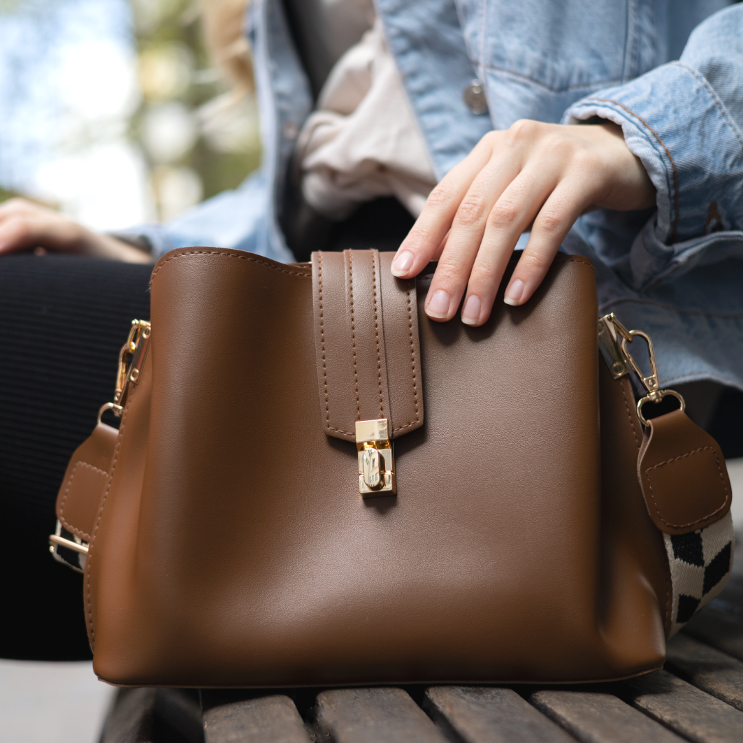 Selva Vegan Leather Crossbody Bag