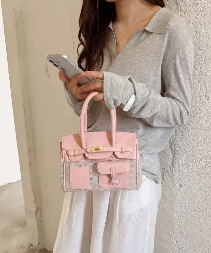 Ambrisa Pocket Satchel Bag