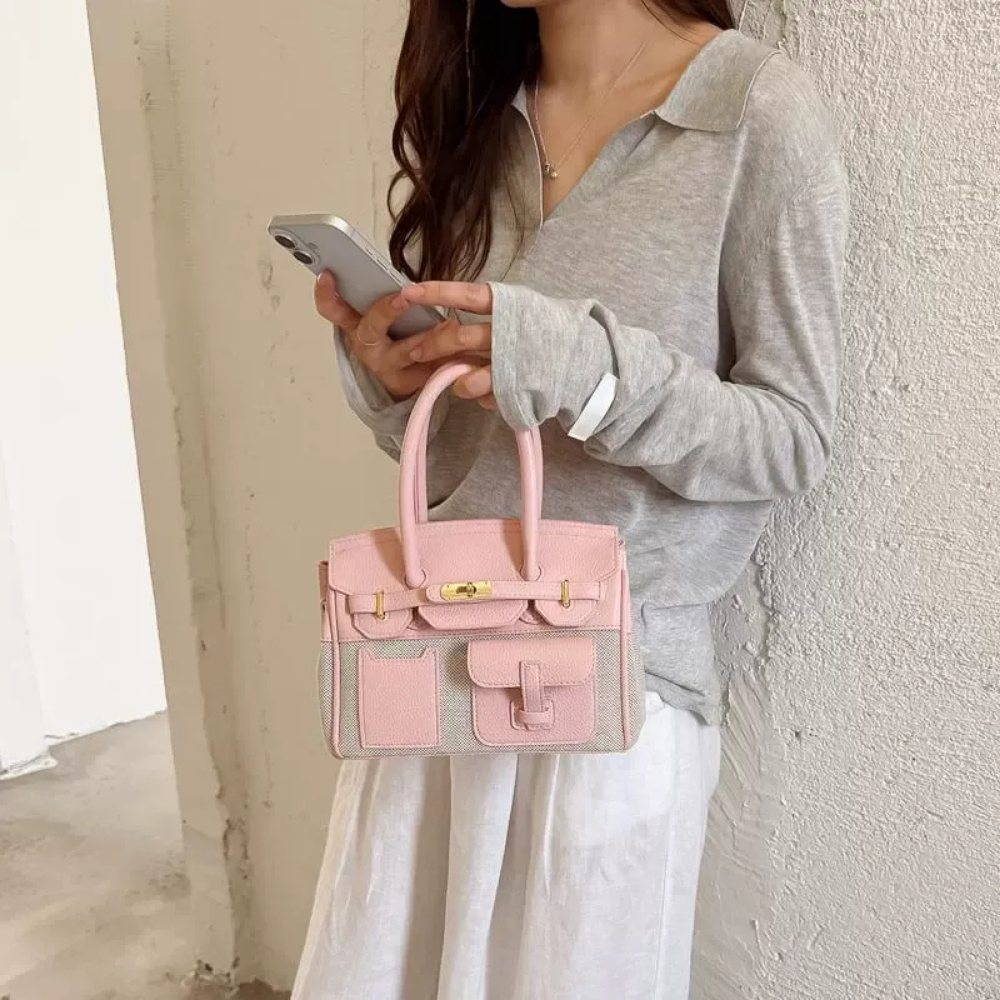 Ambrisa Pocket Satchel Bag