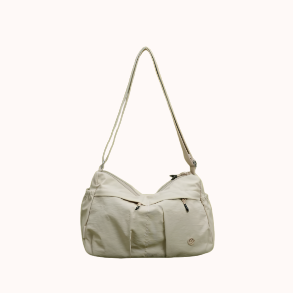 Fabria Ruched Shoulder Bag