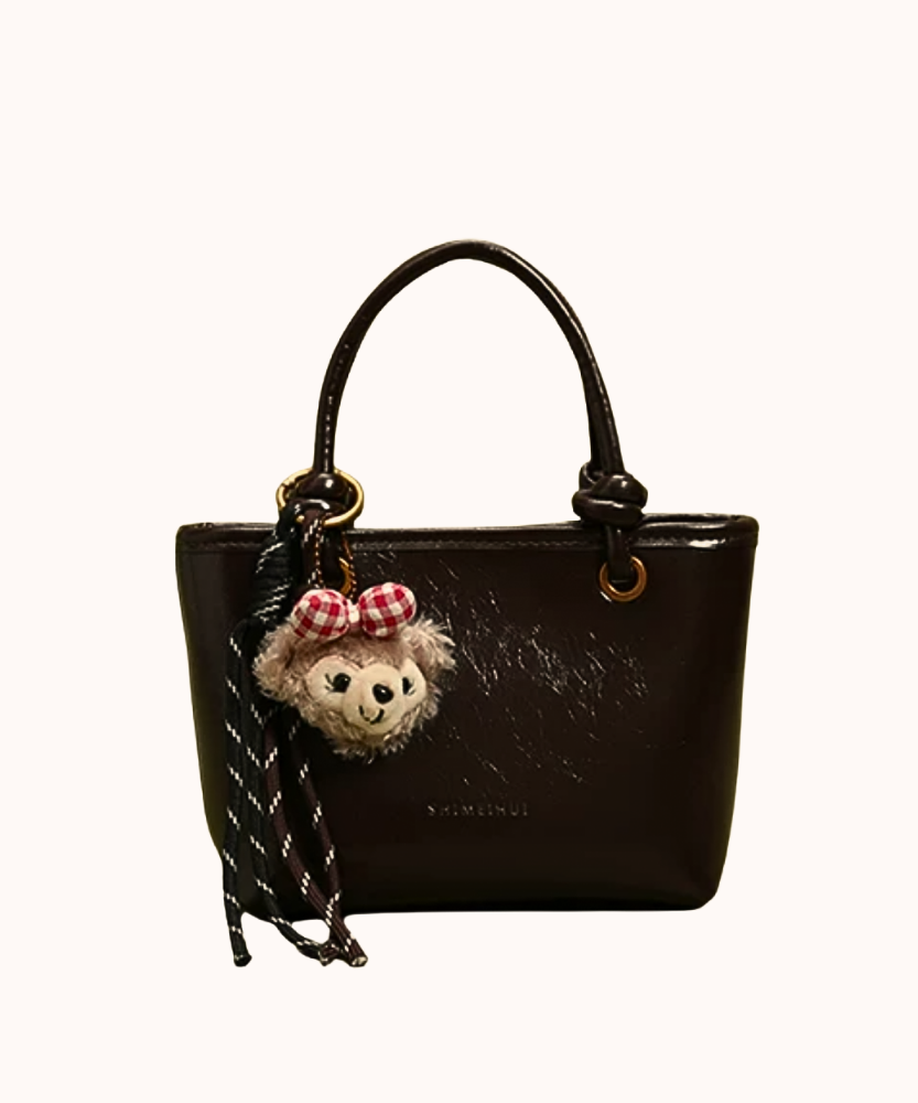Rosvianne Teddy Charm Mini Bag
