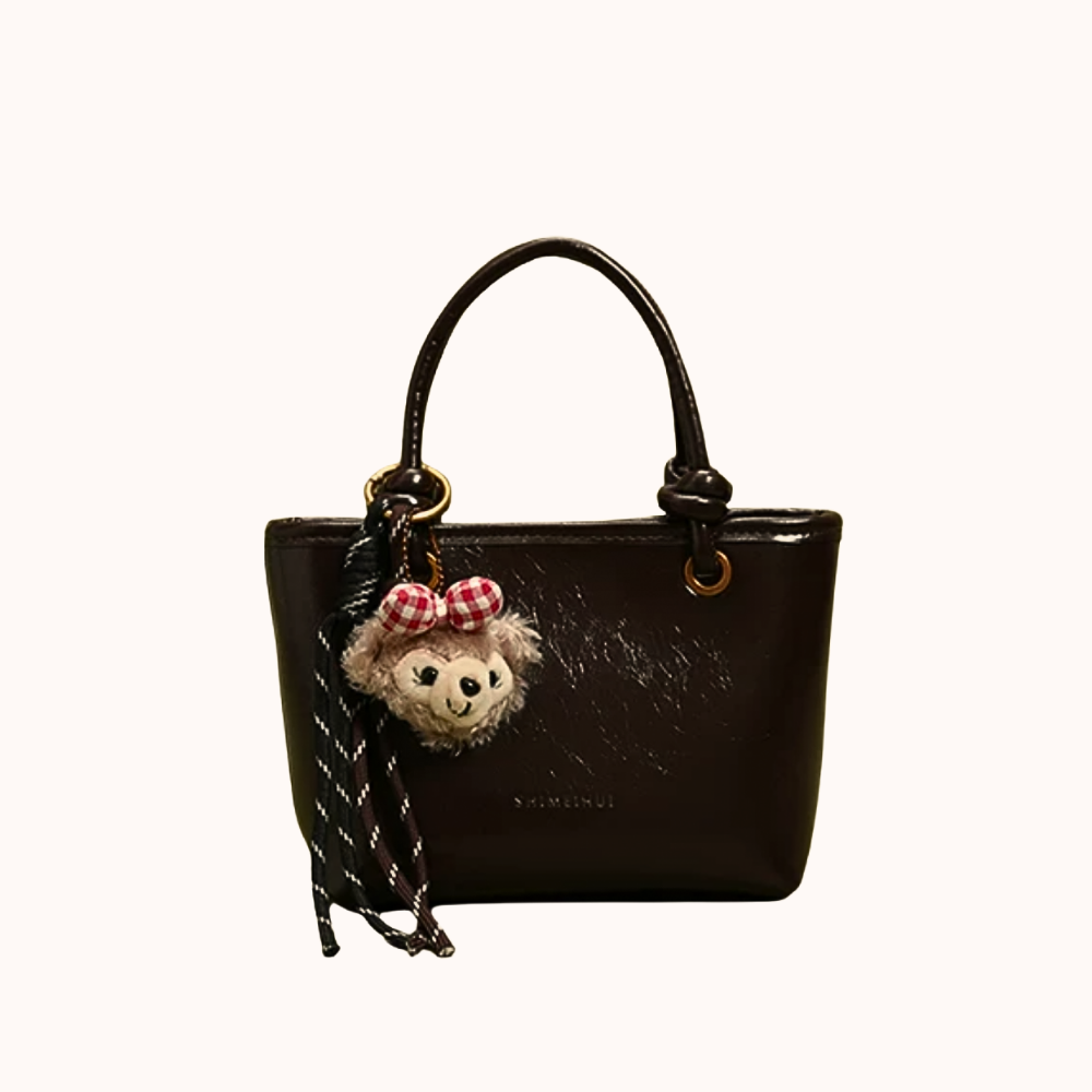 Rosvianne Teddy Charm Mini Bag
