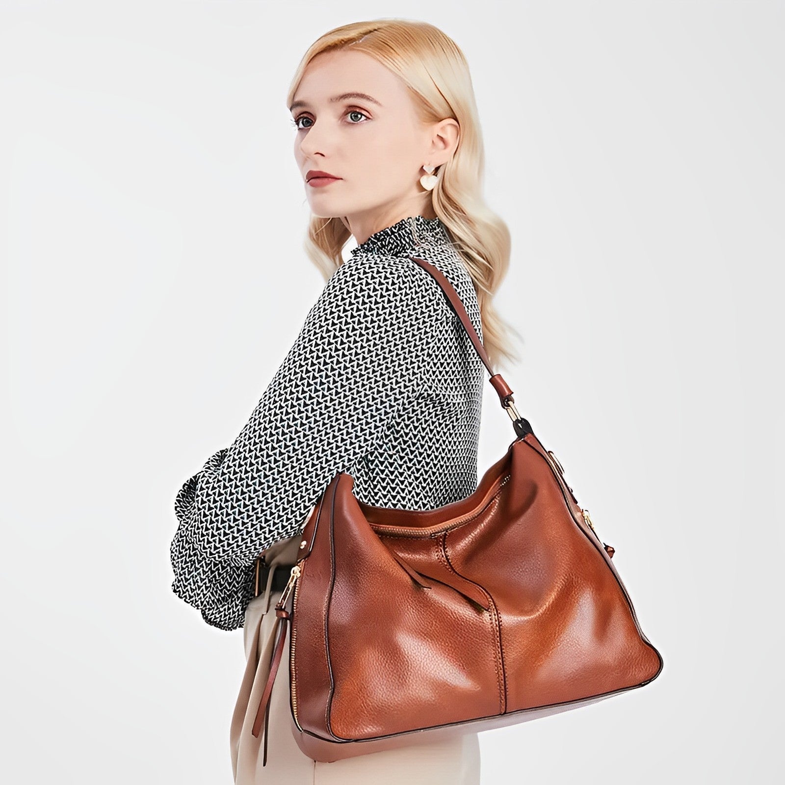 Amaya Vegan Leather Crossbody Bag