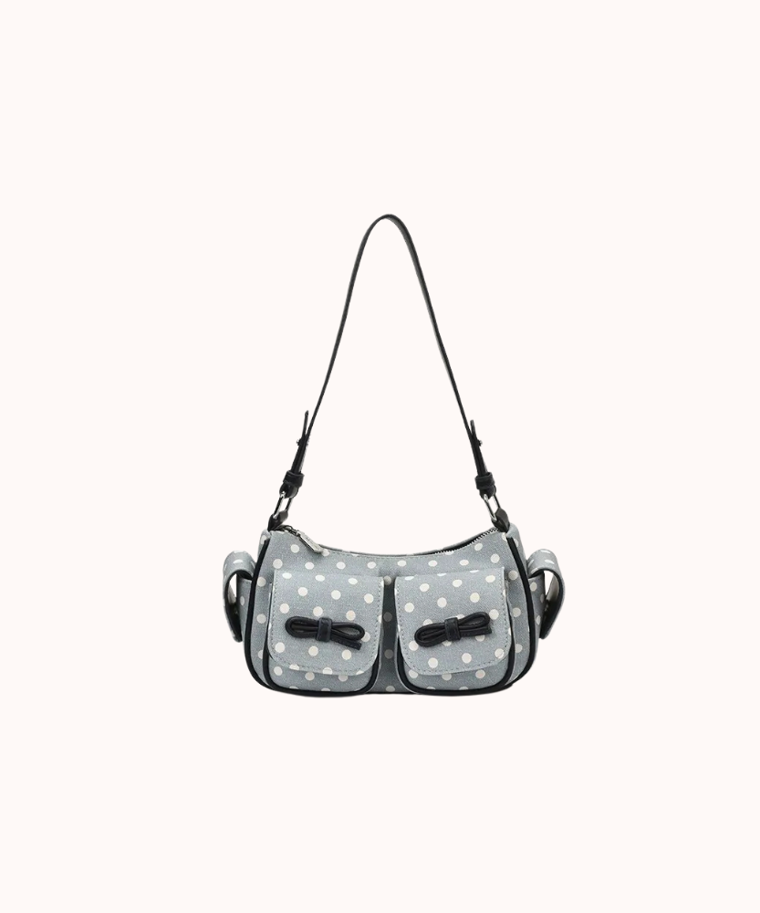 Arquina Bow Pocket Shoulder Bag