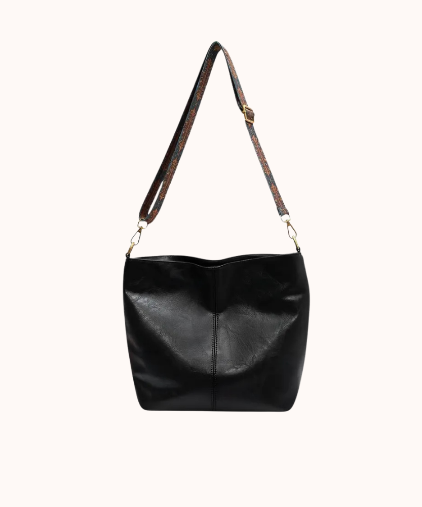 Castille Vegan Leather Crossbody Bag