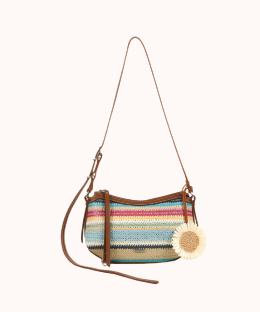 Solene Woven Shoulder Bag