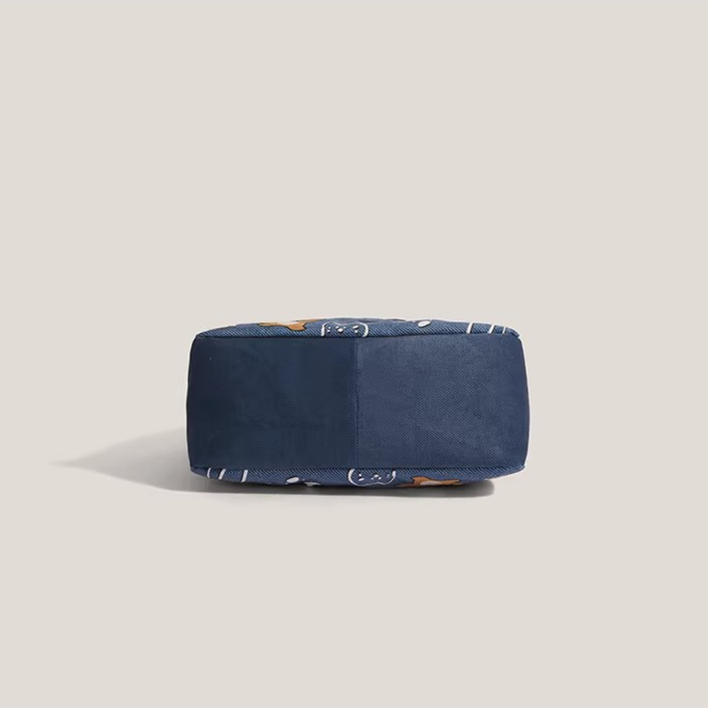 Canella Dog Print Shoulder Bag