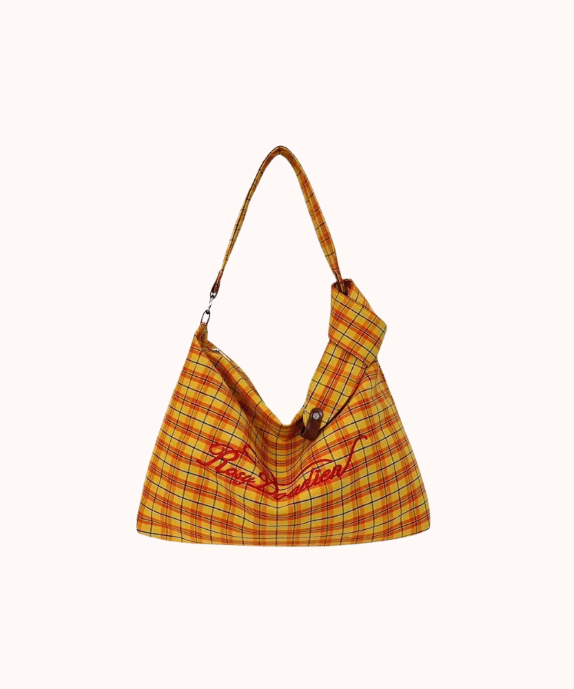 Givrelle Plaid Shoulder Bag