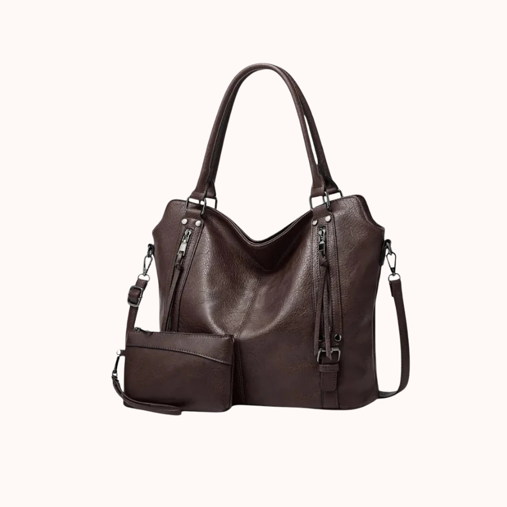 Théodora Vegan Leather Crossbody Bag