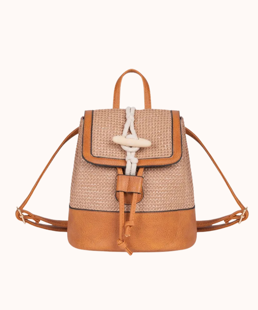 Octavienne Vegan Leather Backpack