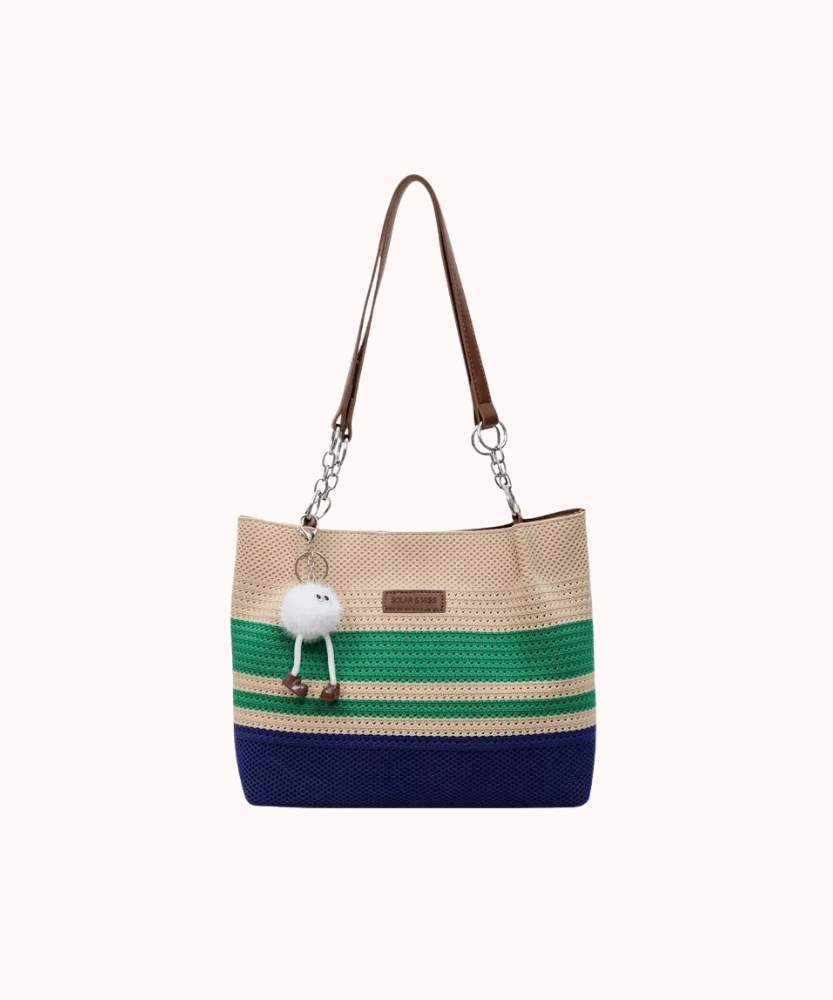 Vivelle Woven Tote Bag