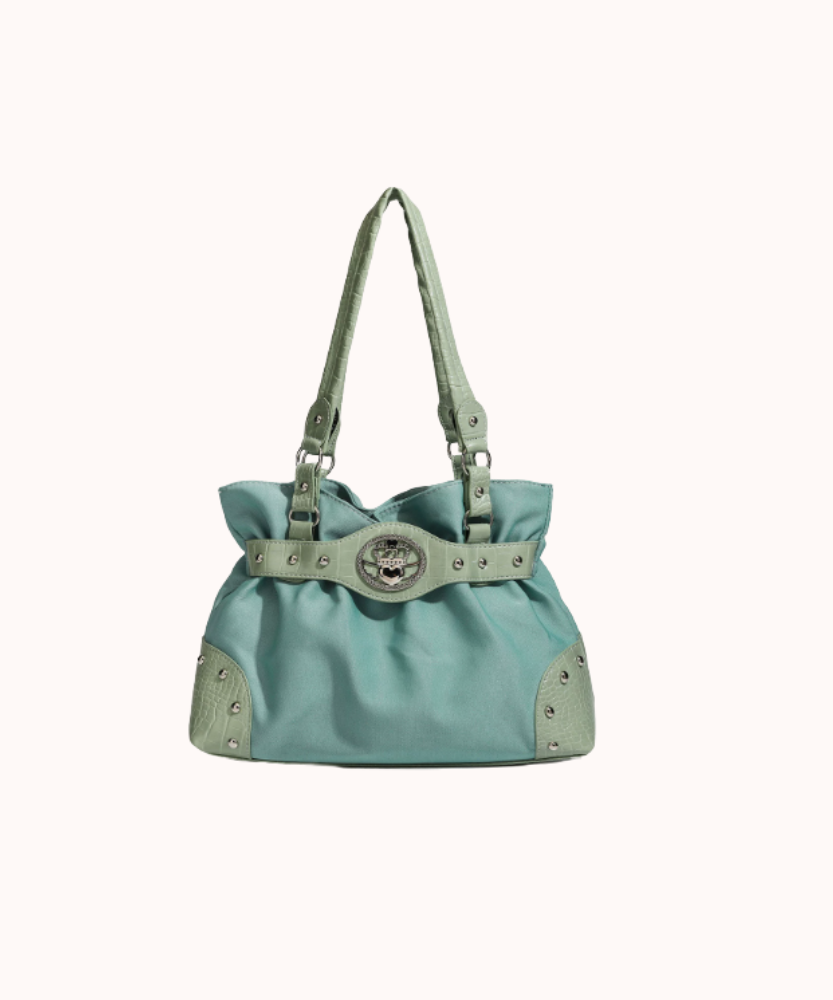 Tivana Ruched Shoulder Bag