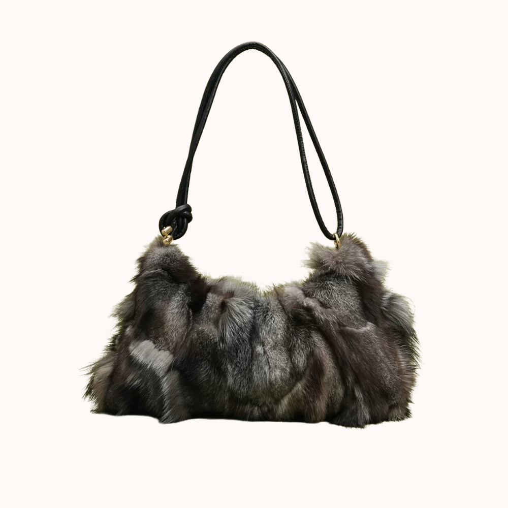Auvréa Plush Fur Shoulder Bag