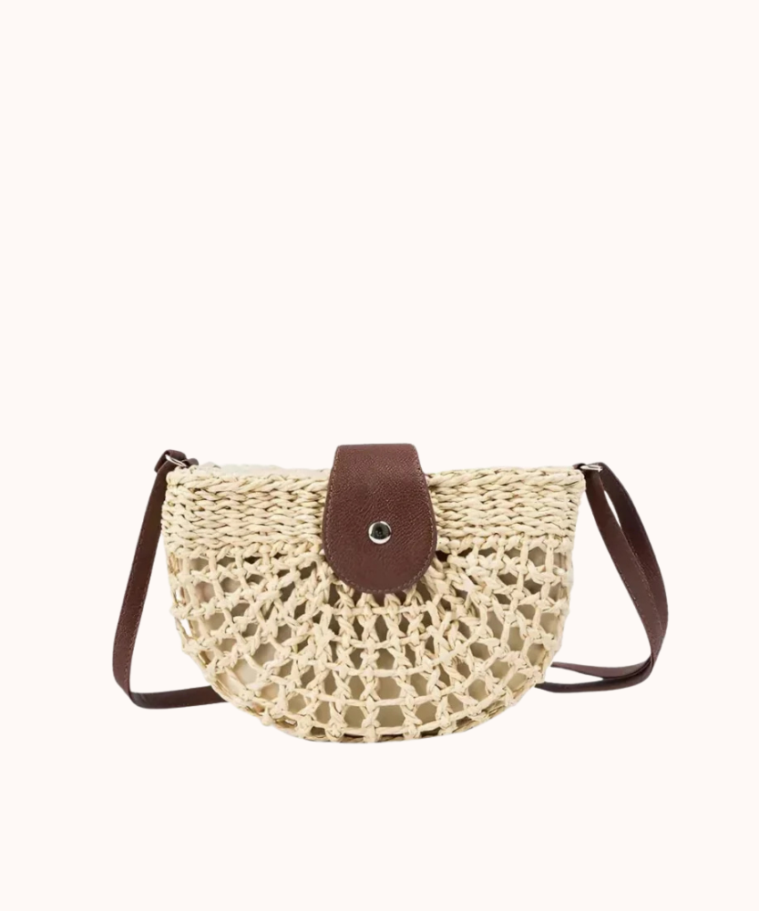Romienne Vegan Leather Crossbody Bag