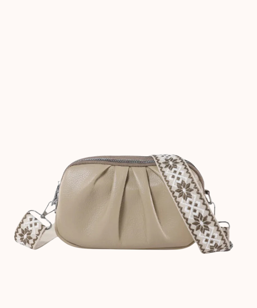 Saméria Vegan Leather Crossbody Bag
