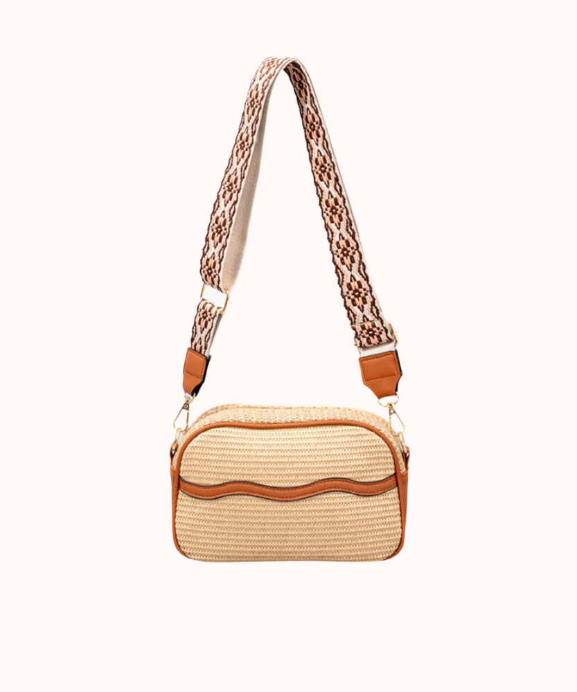 Daphne Vegan Leather Crossbody Bag