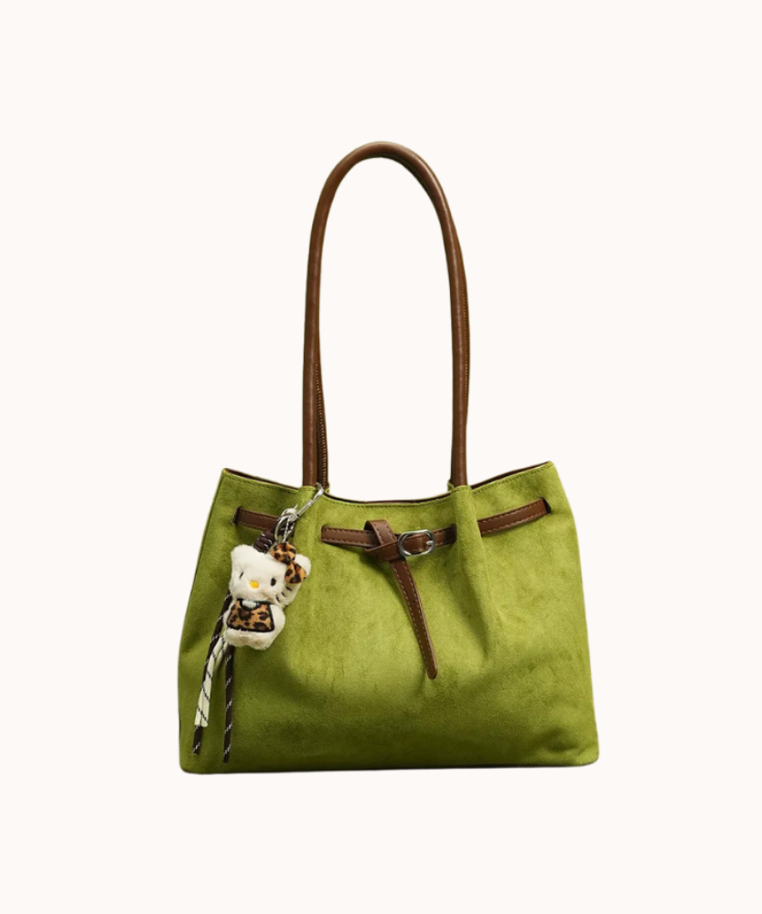 Corviane Drawstring Shoulder Bag