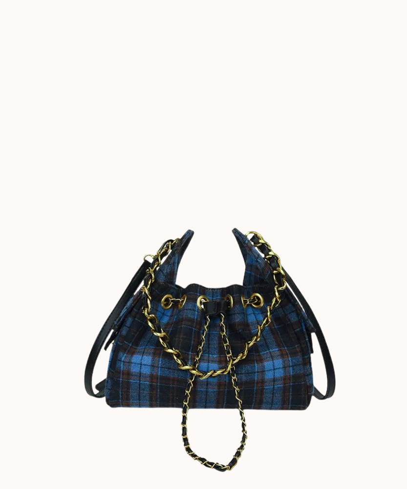Edmée Chain Drawstring Shoulder Bag