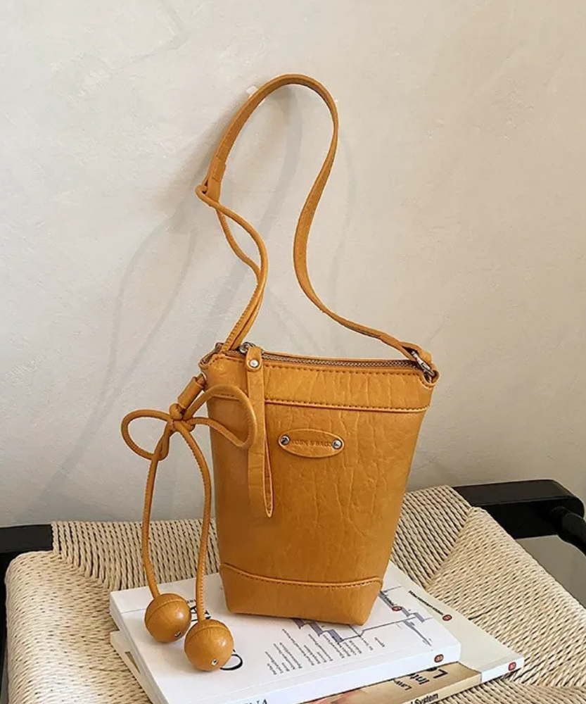 Safrina Charm Bucket Bag