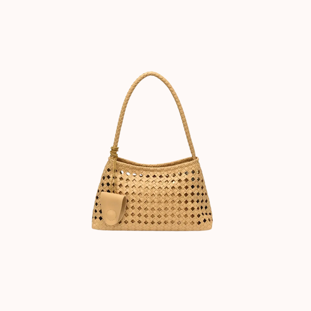Tesoria Woven Shoulder Bag