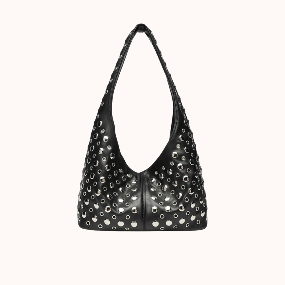 Heloise Vegan Leather Hobo Bag