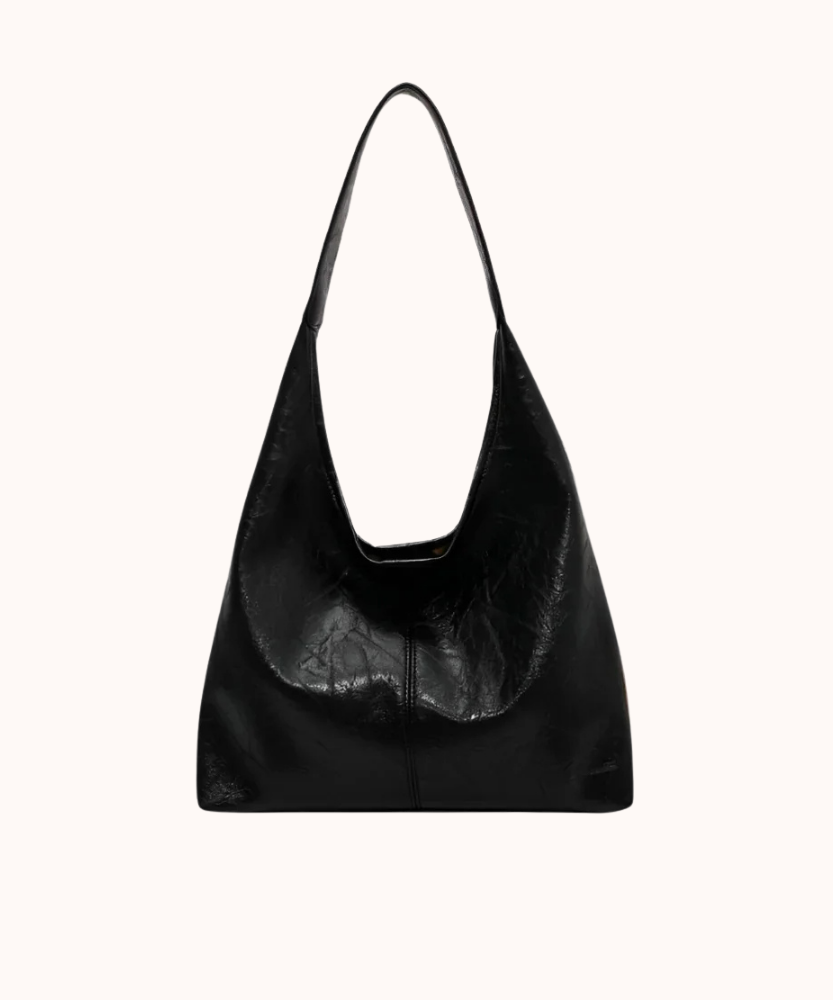 Adélya Vegan Leather Hobo Bag