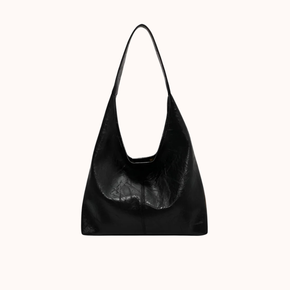 Adélya Vegan Leather Hobo Bag