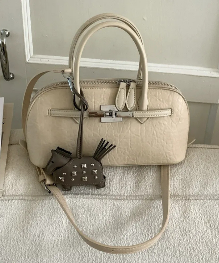 Bertille Lock Detail Mini Handbag