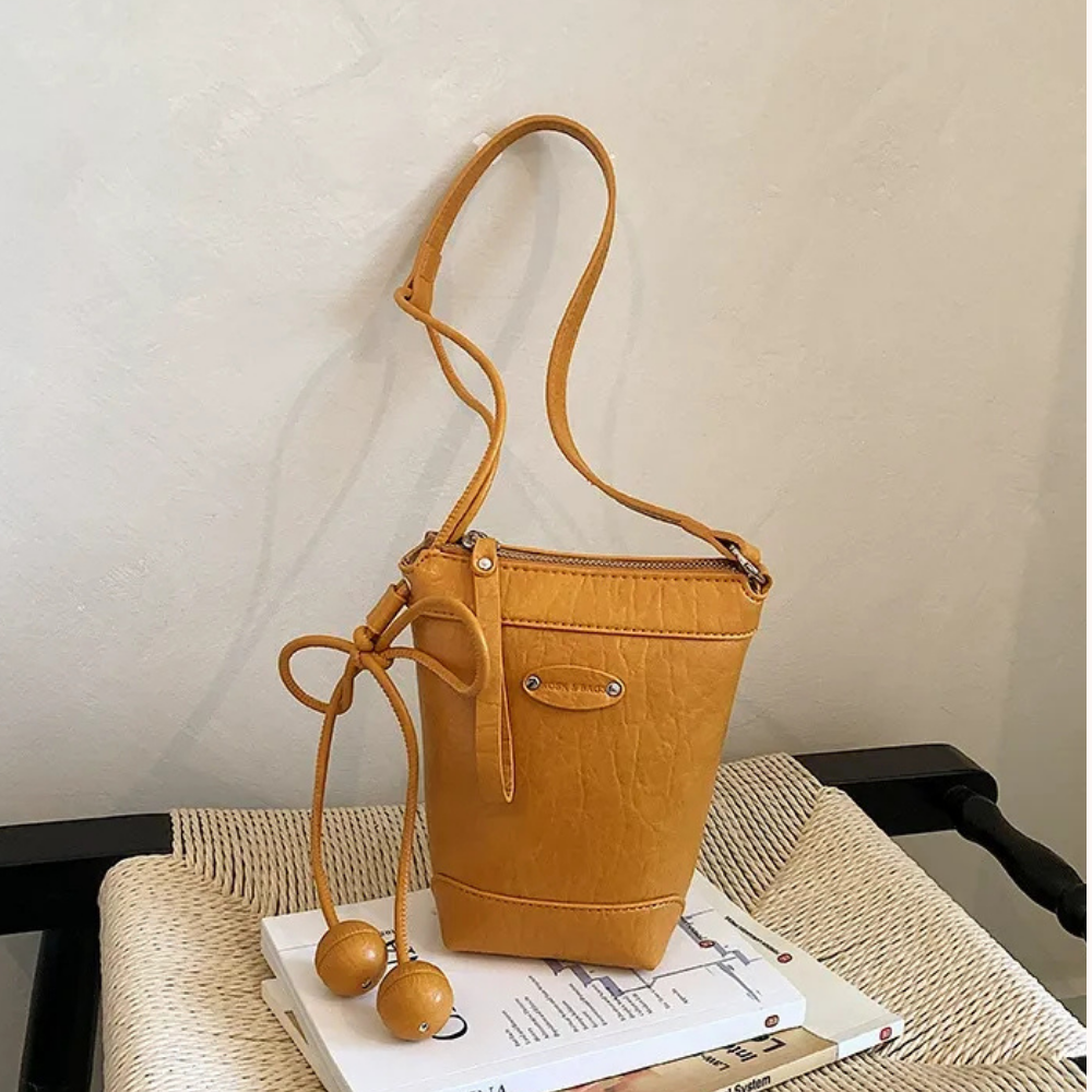 Safrina Charm Bucket Bag