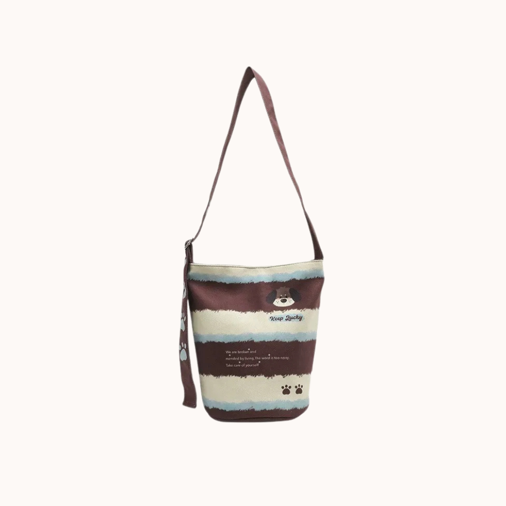 Kerina Printed Bucket Bag
