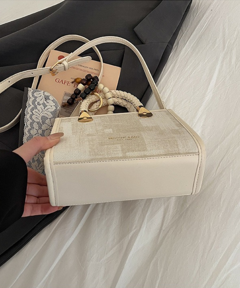 Capucine Braided Handle Mini Handbag