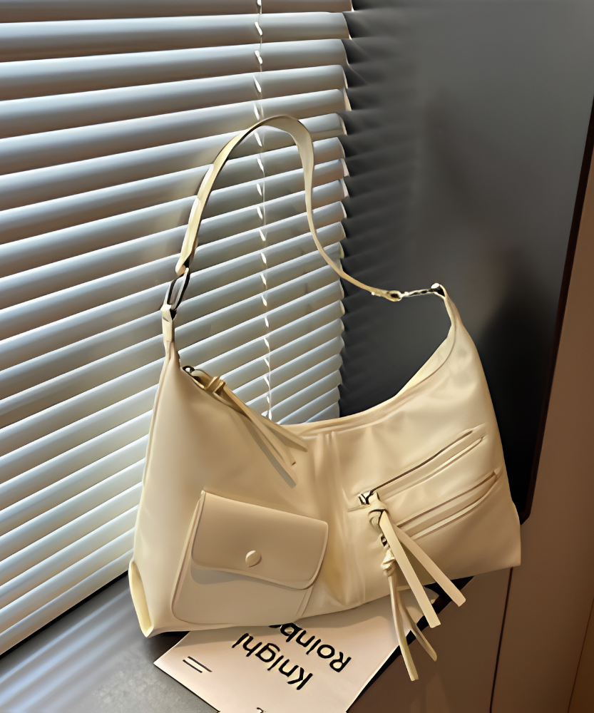 Tazielle Zip Pocket Shoulder Bag