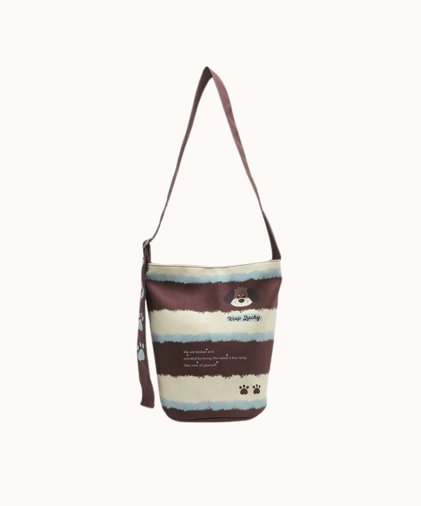 Kerina Printed Bucket Bag