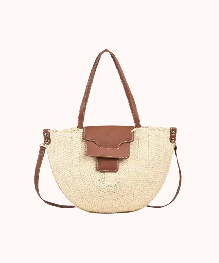 Sunny Vegan Leather Tote Bag