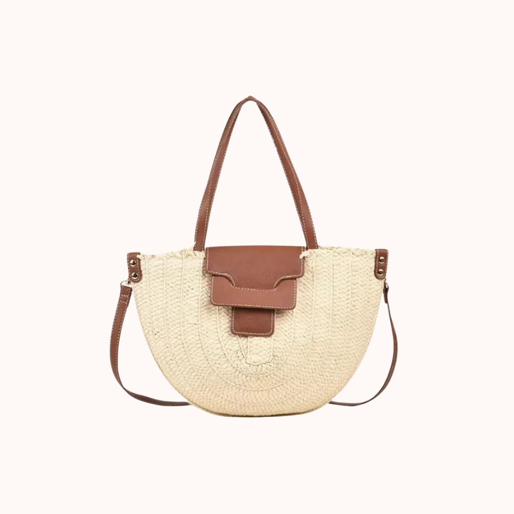 Sunny Vegan Leather Tote Bag