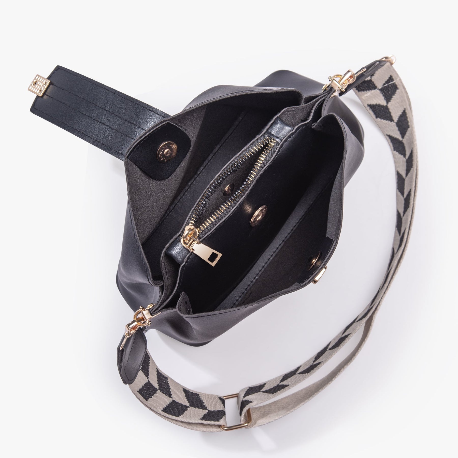 Selva Vegan Leather Crossbody Bag