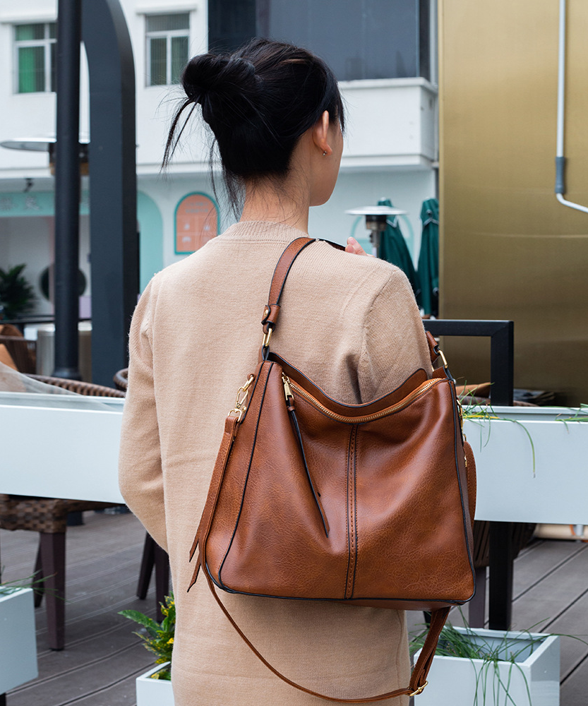 Amaya Vegan Leather Crossbody Bag