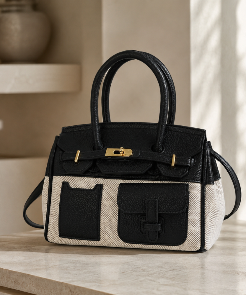 Ambrisa Pocket Satchel Bag