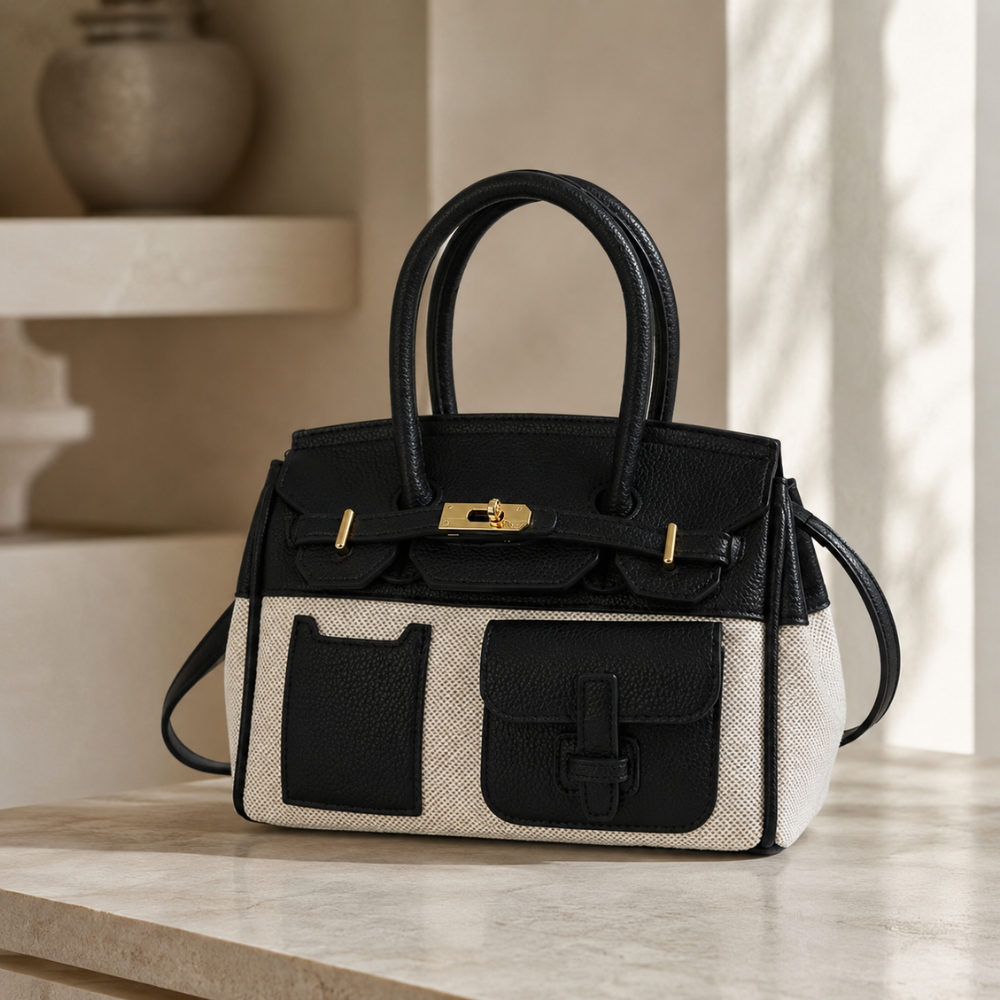 Ambrisa Pocket Satchel Bag