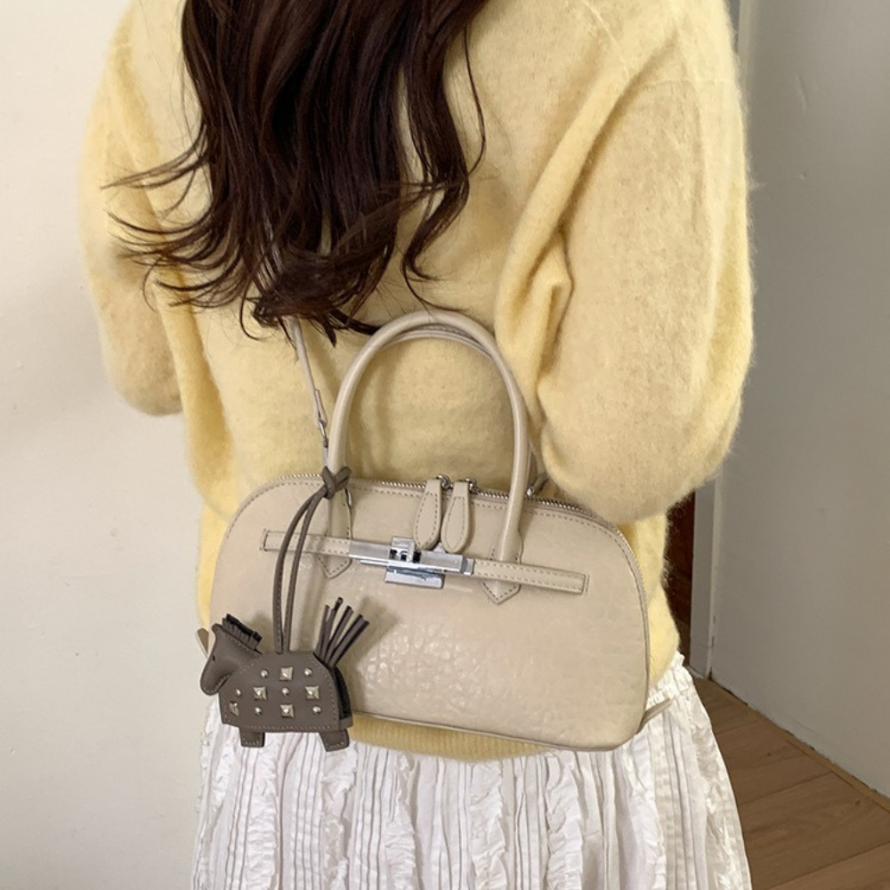 Bertille Lock Detail Mini Handbag