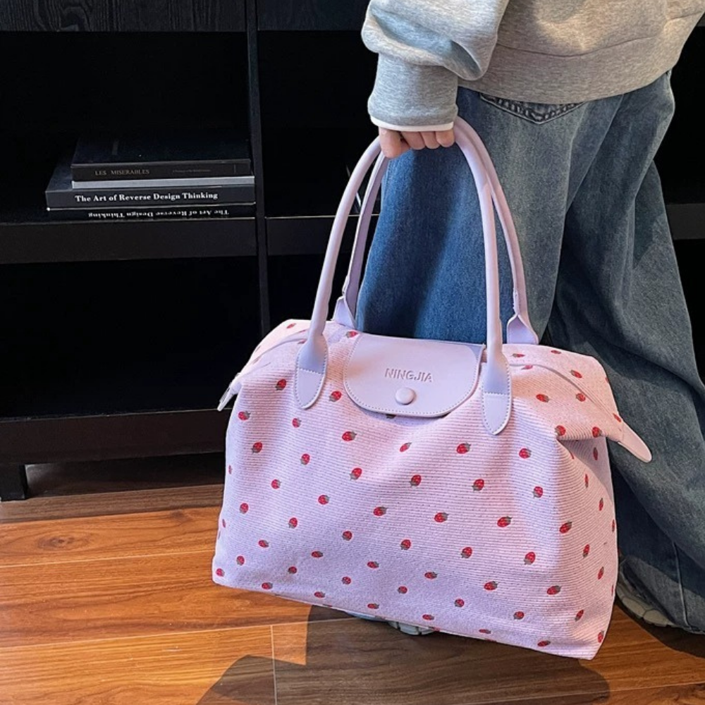 Fraiselle Strawberry Tote Bag