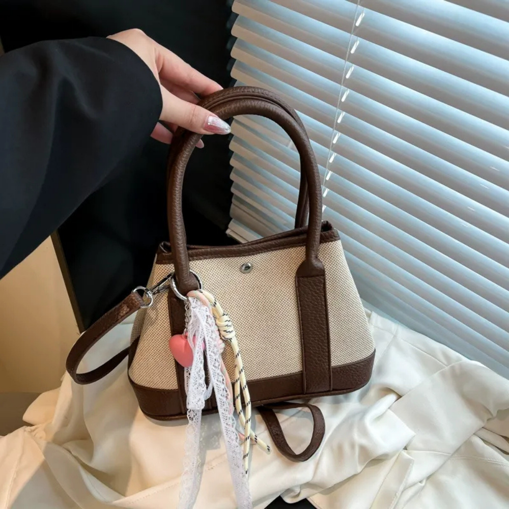 Liorvane Lace Charm Mini Handbag